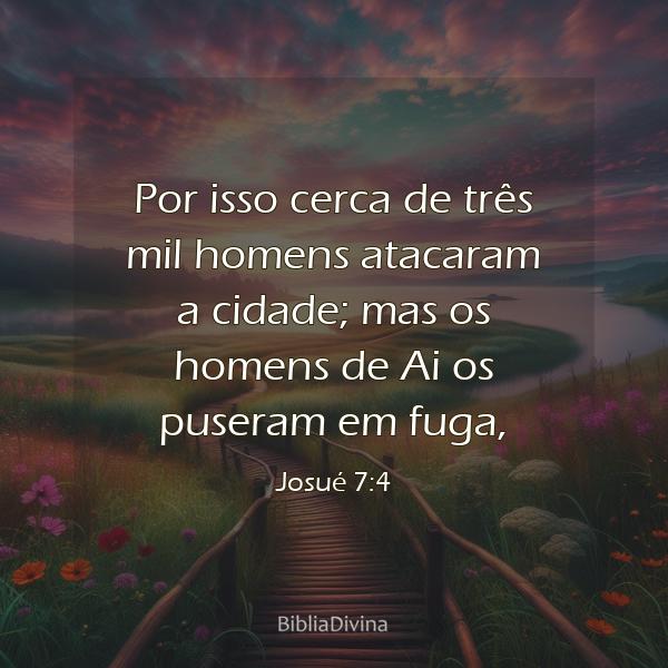 Josué 7:4