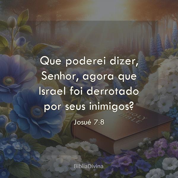 Josué 7:8