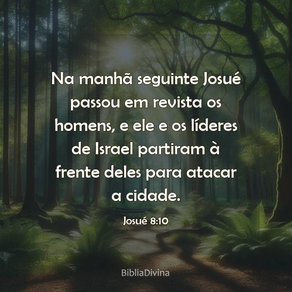 Josué 8:10