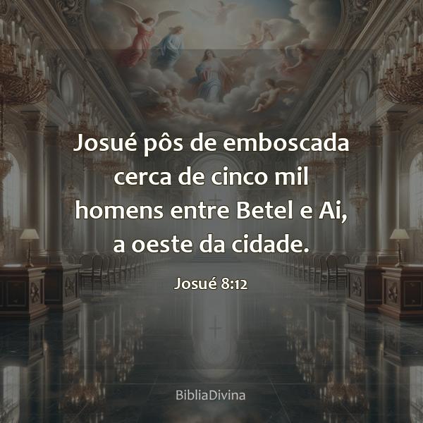 Josué 8:12