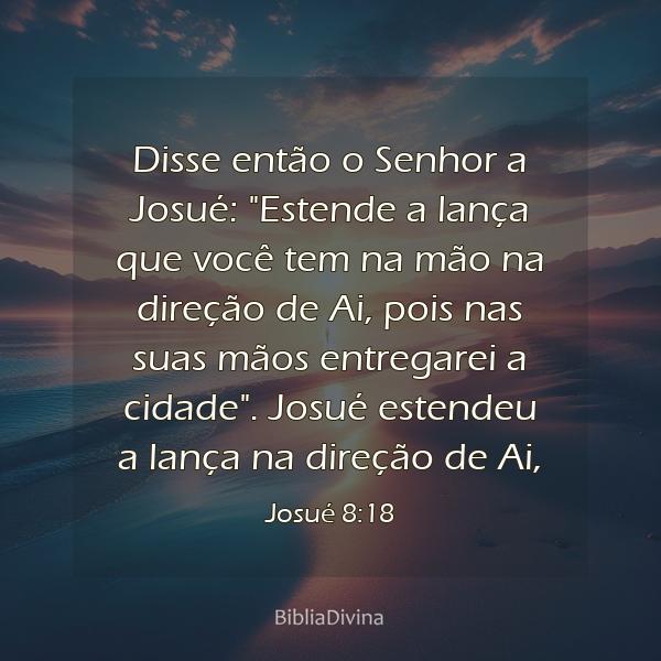 Josué 8:18