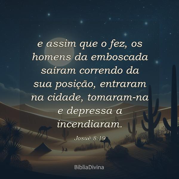 Josué 8:19