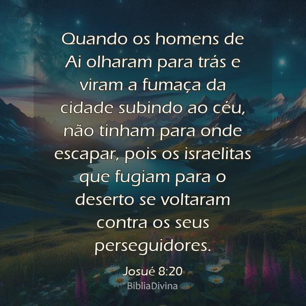 Josué 8:20