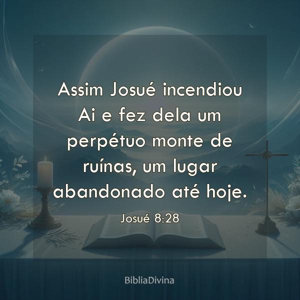 Josué 8:28