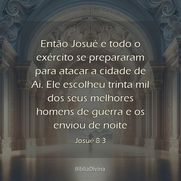 Josué 8:3