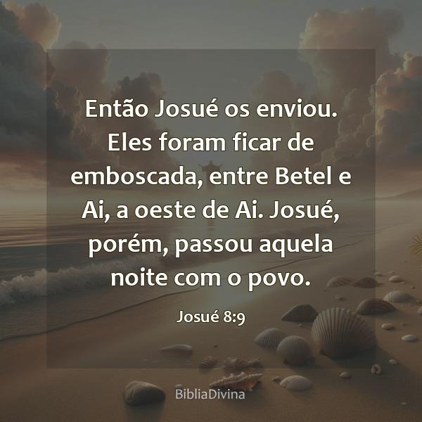 Josué 8:9