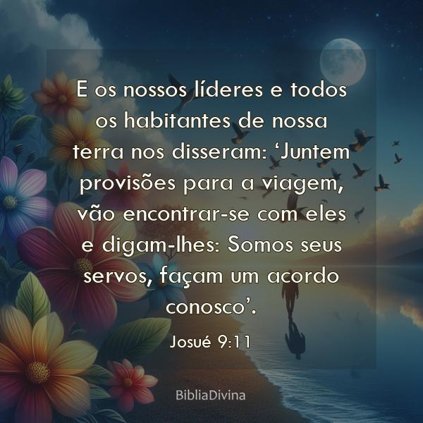 Josué 9:11