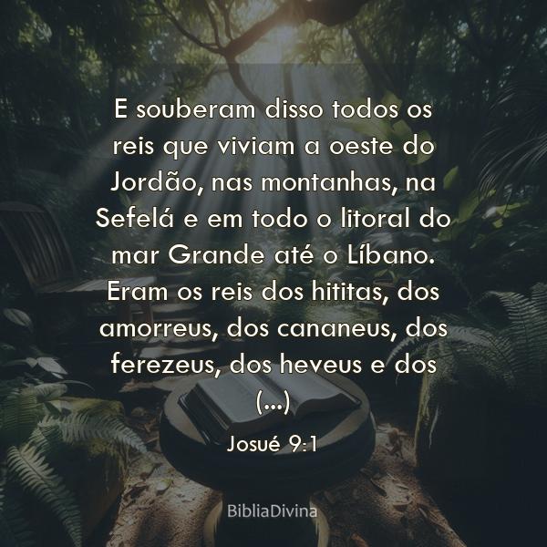 Josué 9:1