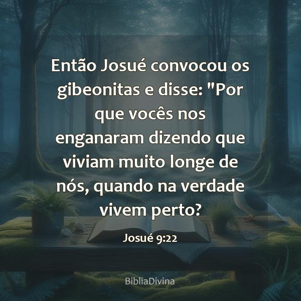 Josué 9:22