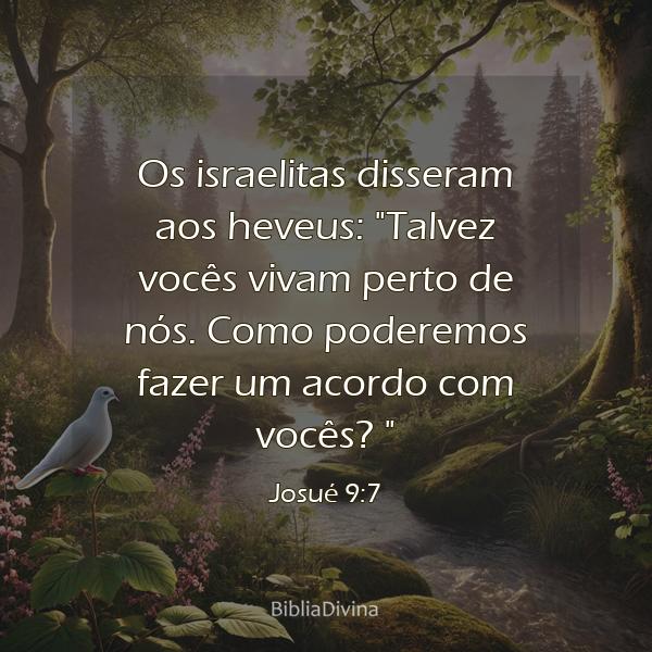 Josué 9:7