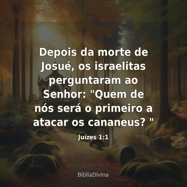 Juízes 1:1