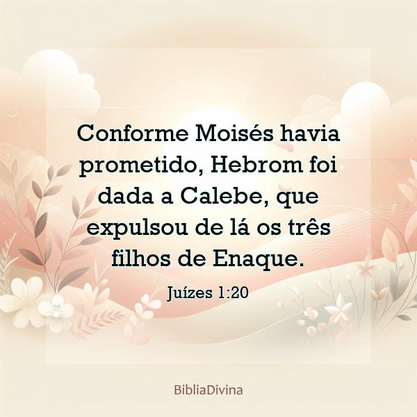 Juízes 1:20