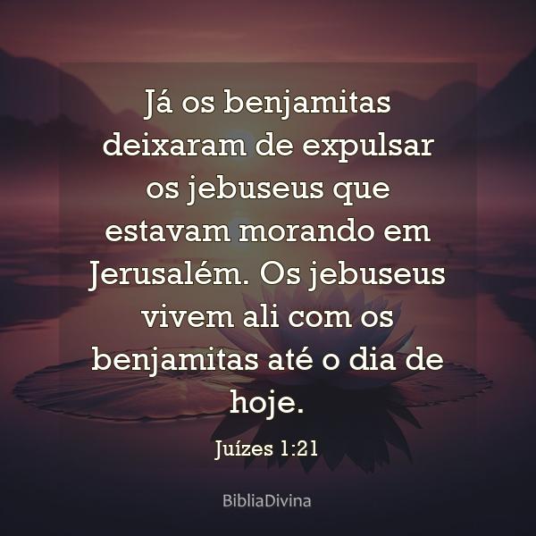 Juízes 1:21