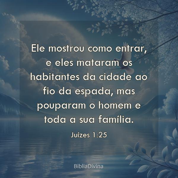 Juízes 1:25