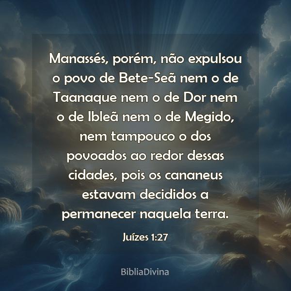 Juízes 1:27