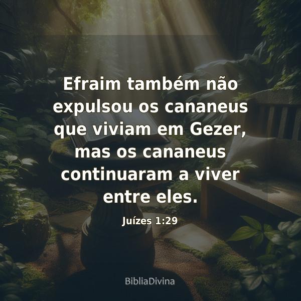 Juízes 1:29