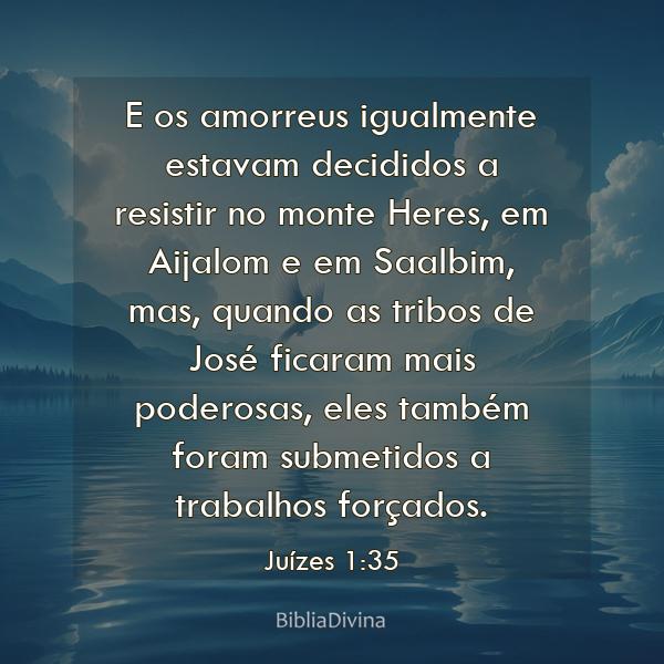 Juízes 1:35