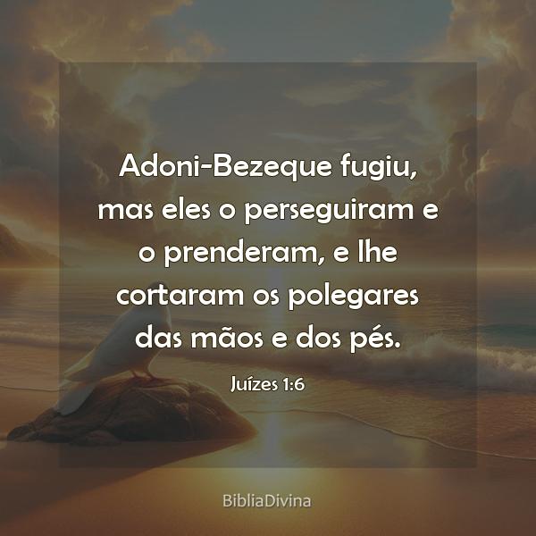 Juízes 1:6