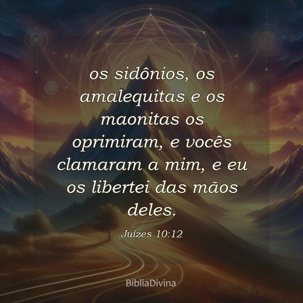 Juízes 10:12