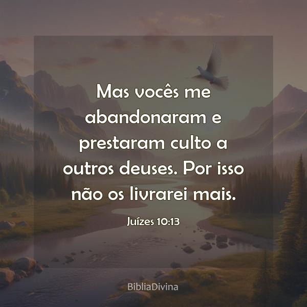 Juízes 10:13