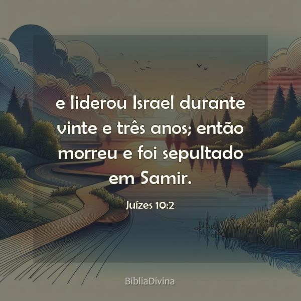 Juízes 10:2