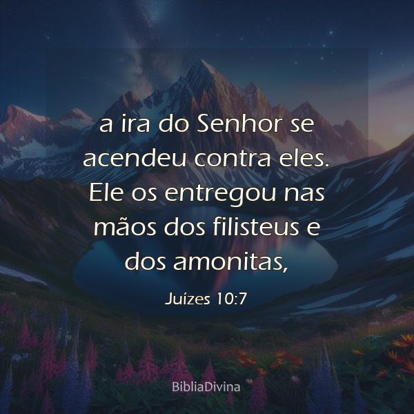 Juízes 10:7