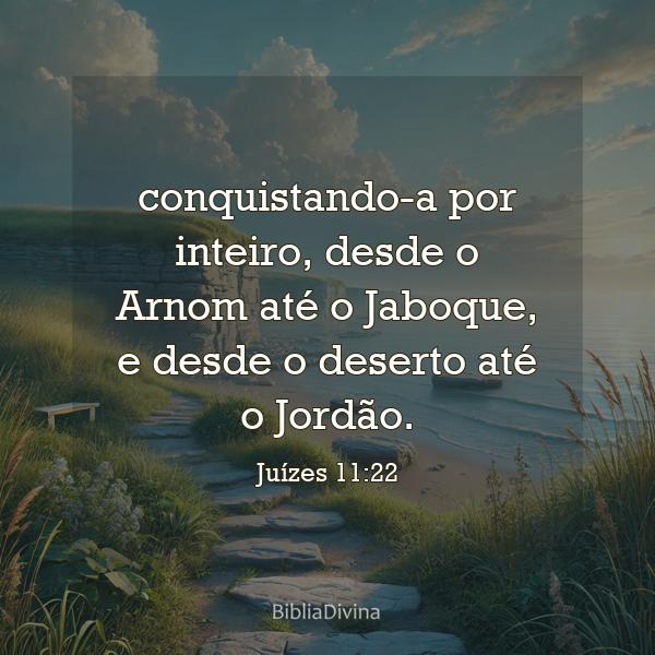 Juízes 11:22