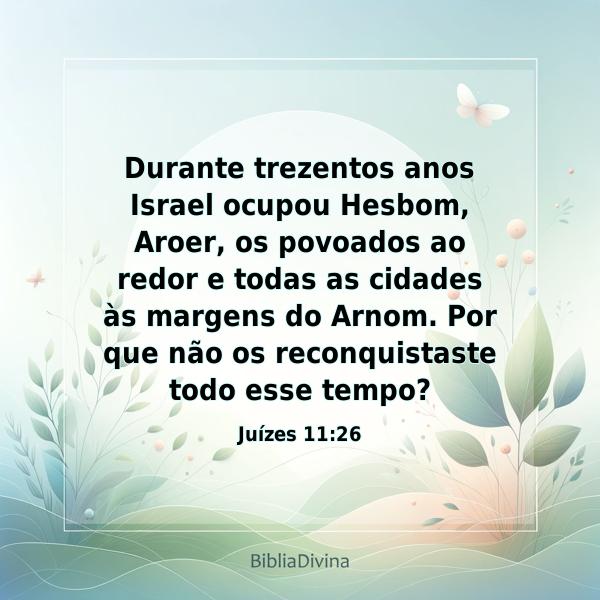 Juízes 11:26