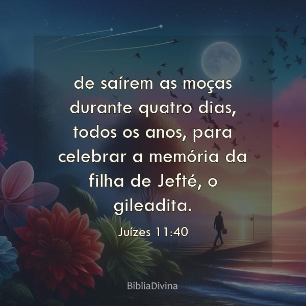 Juízes 11:40