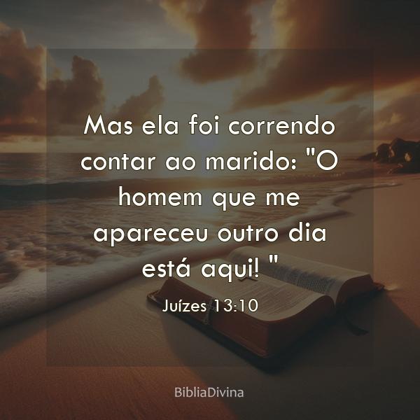 Juízes 13:10