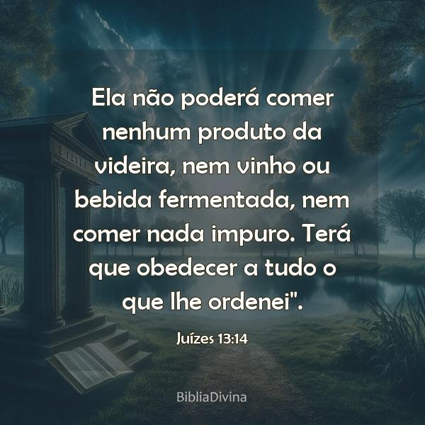 Juízes 13:14