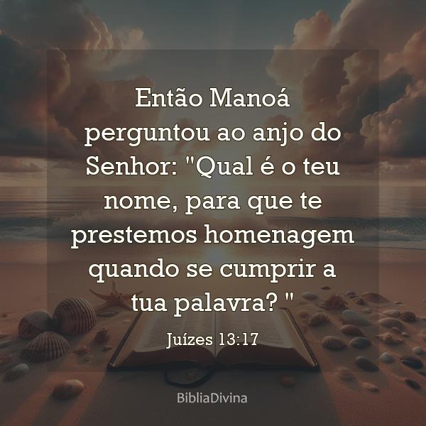 Juízes 13:17