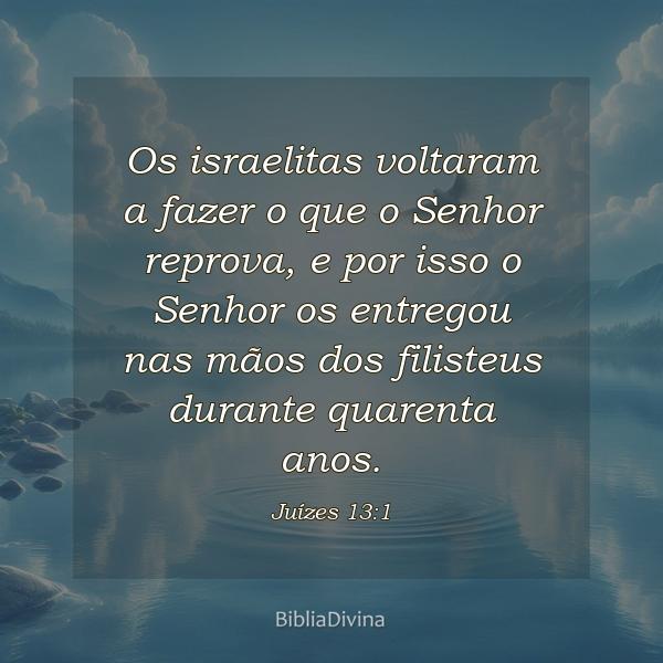 Juízes 13:1