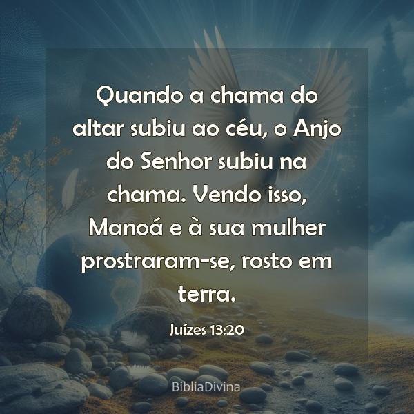 Juízes 13:20