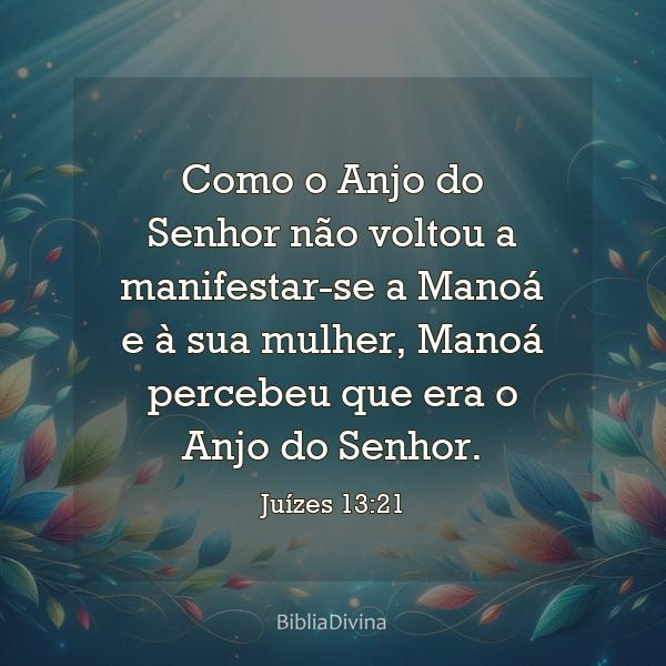 Juízes 13:21