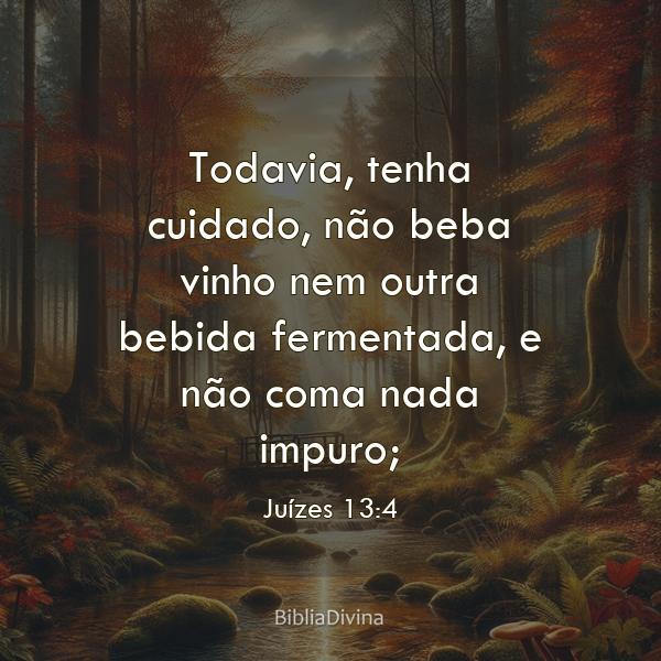 Juízes 13:4