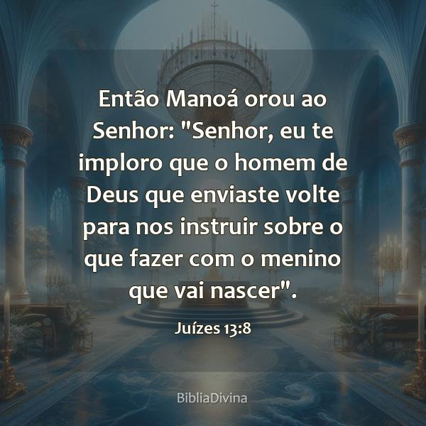 Juízes 13:8