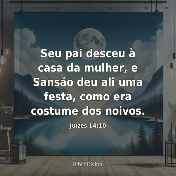 Juízes 14:10