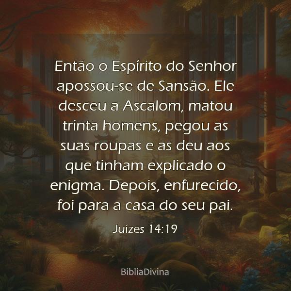 Juízes 14:19