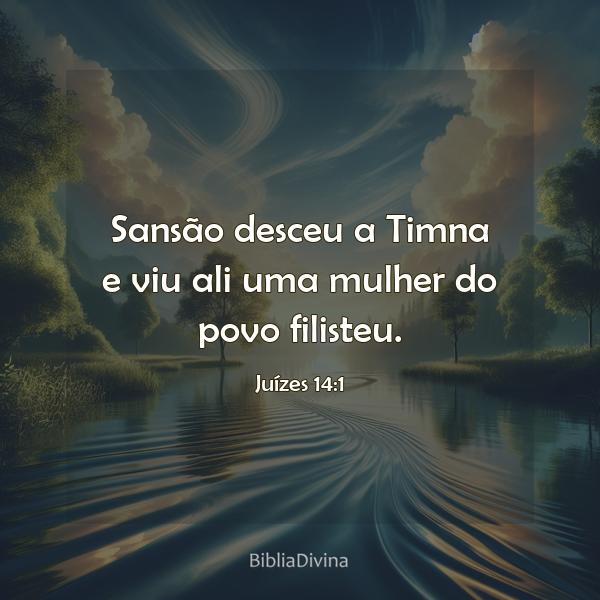 Juízes 14:1