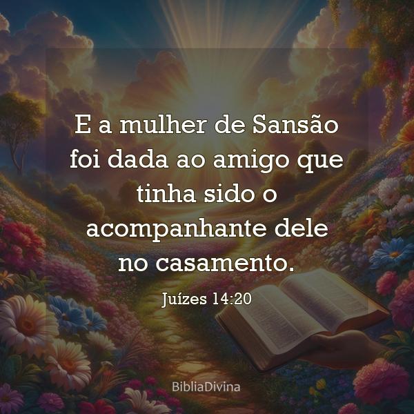 Juízes 14:20