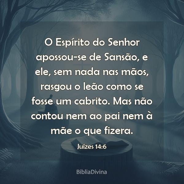 Juízes 14:6