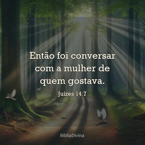 Juízes 14:7