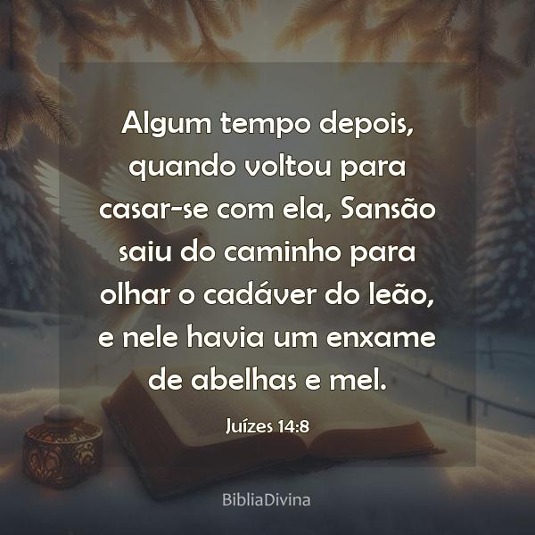 Juízes 14:8