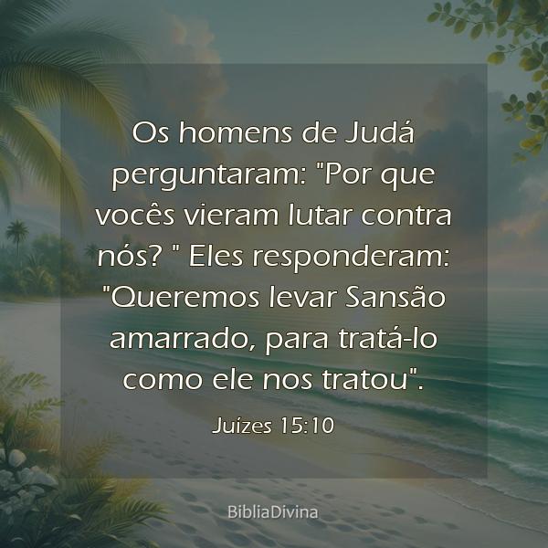 Juízes 15:10