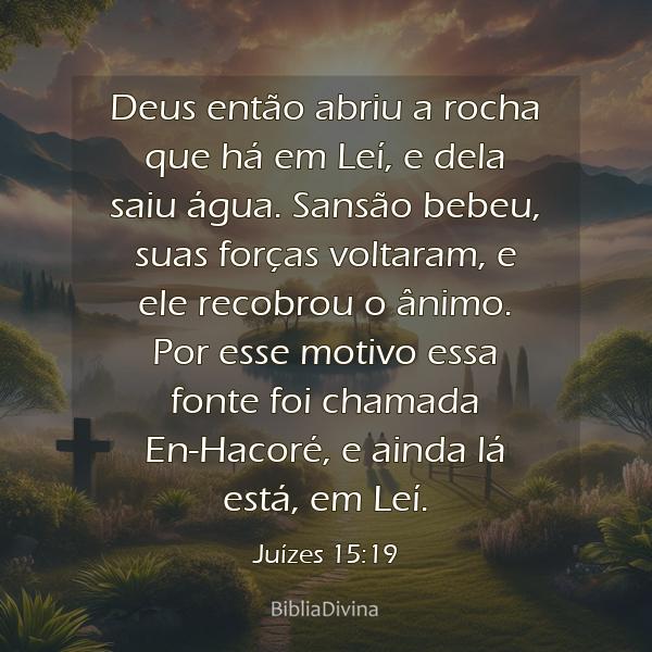 Juízes 15:19