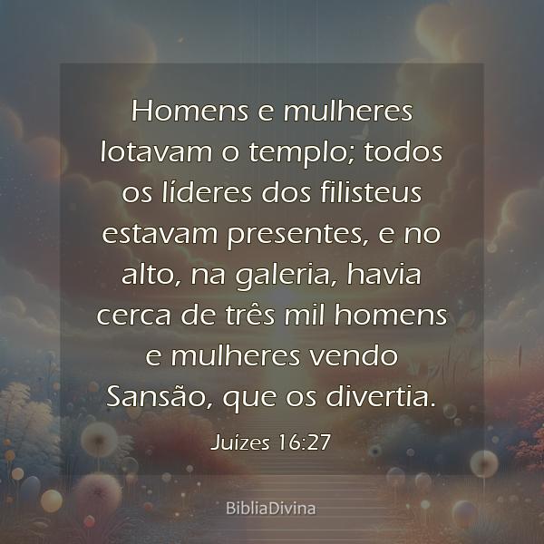 Juízes 16:27