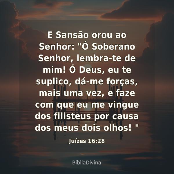 Juízes 16:28