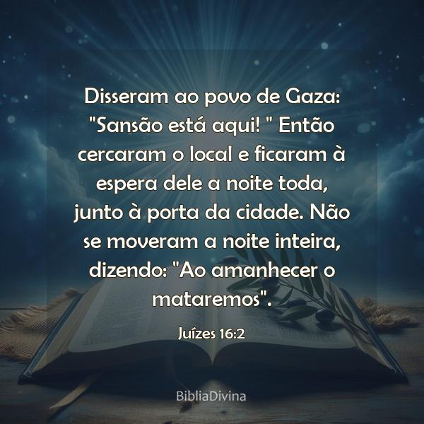 Juízes 16:2