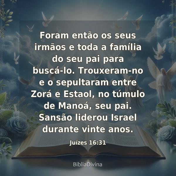 Juízes 16:31